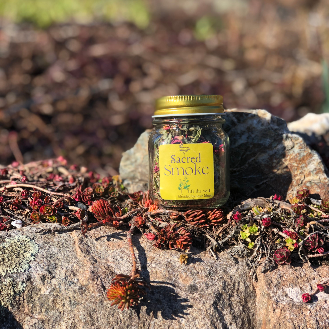 Sacred Smoke 4 Oz Lift The Veil Mighty Moon Medicine